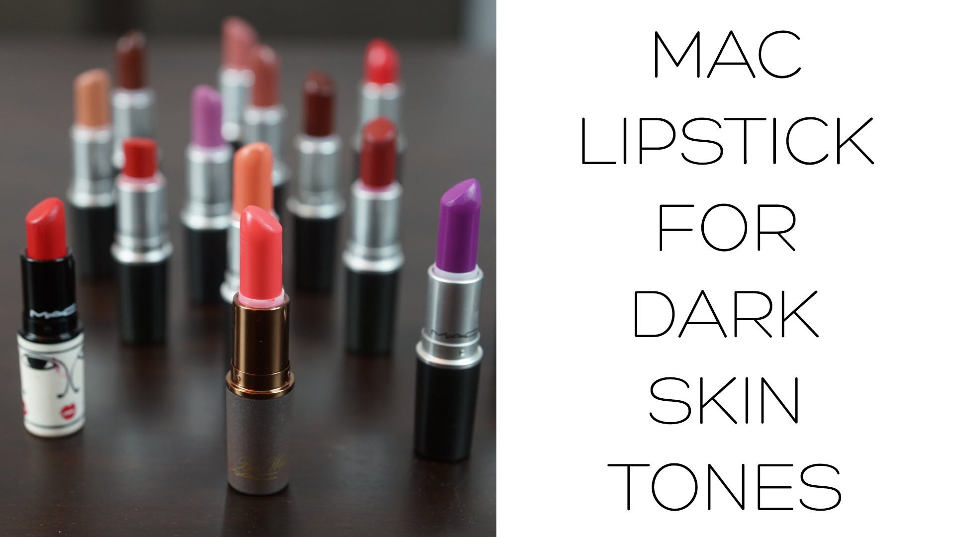 best mac lipsticks for black skin