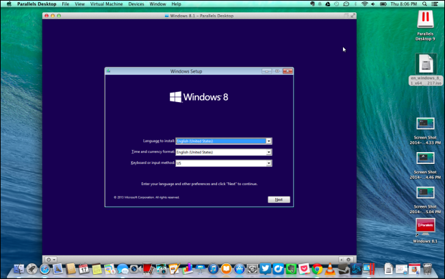 where to install windows support software for mac
